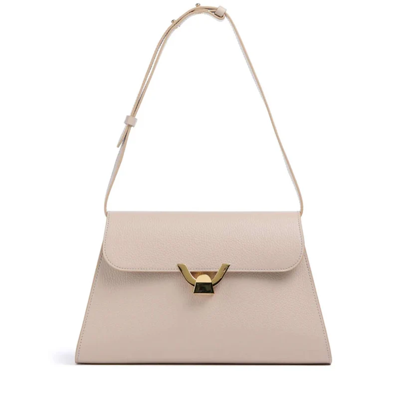 Borsa Donna a Spalla COCCINELLE in Pelle Rosette linea Dew Medium
