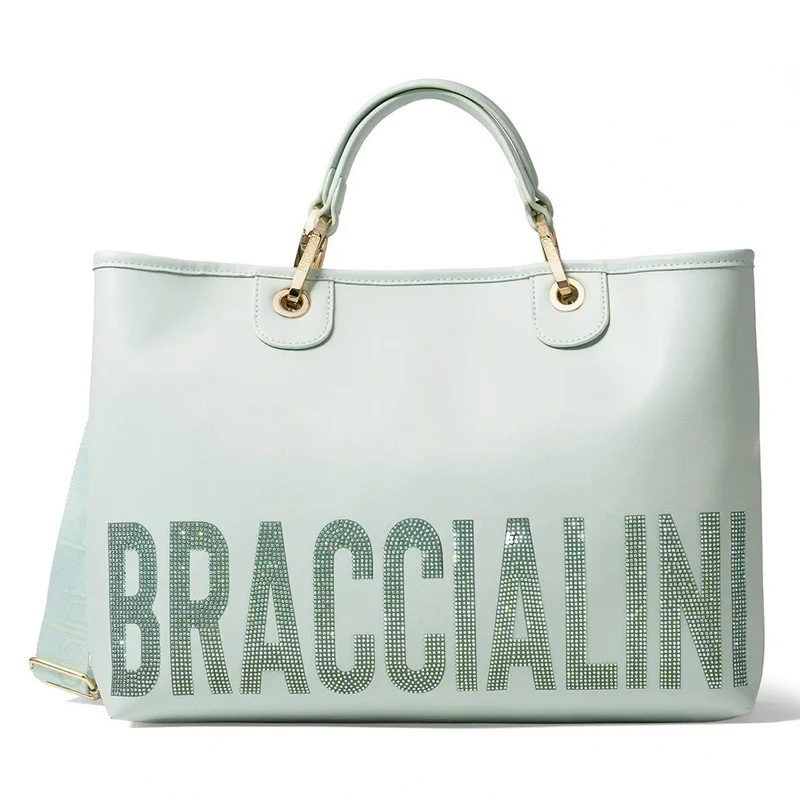 Borsa Donna a Mano BRACCIALINI linea Beth Special Celeste