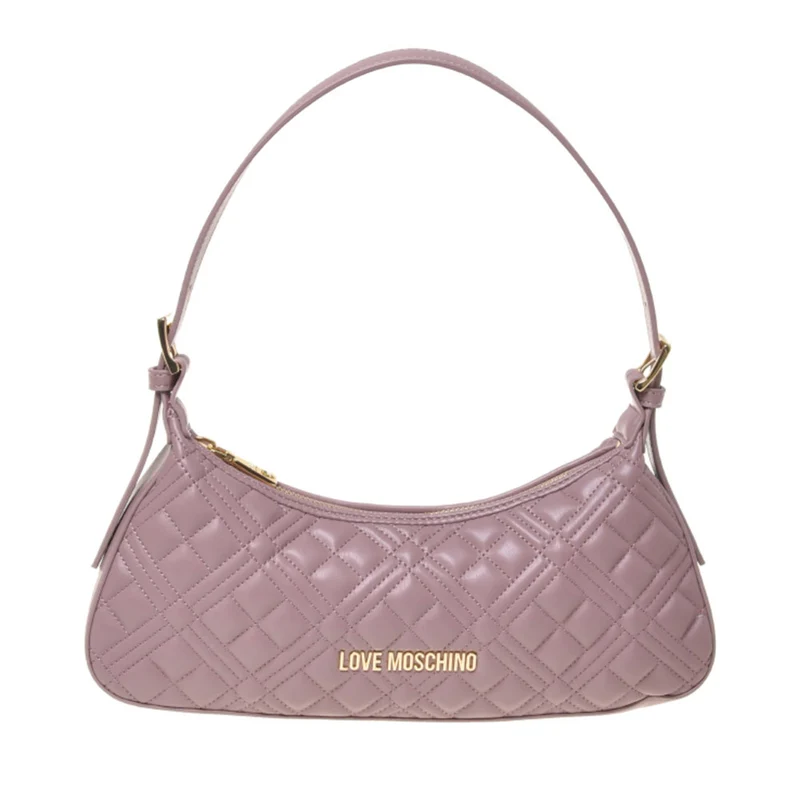 Borsa Donna a Spalla LOVE MOSCHINO in Ecopelle Trapuntata Rosa