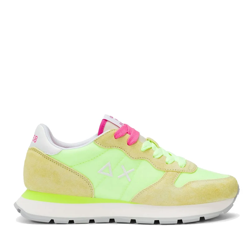 Scarpe Donna Sun68 Sneakers Ally Solid Giallo Fluo - Z36201