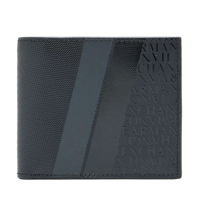 Portafoglio Uomo con Portamonete ARMANI EXCHANGE Colore Nero Linea Dylan
