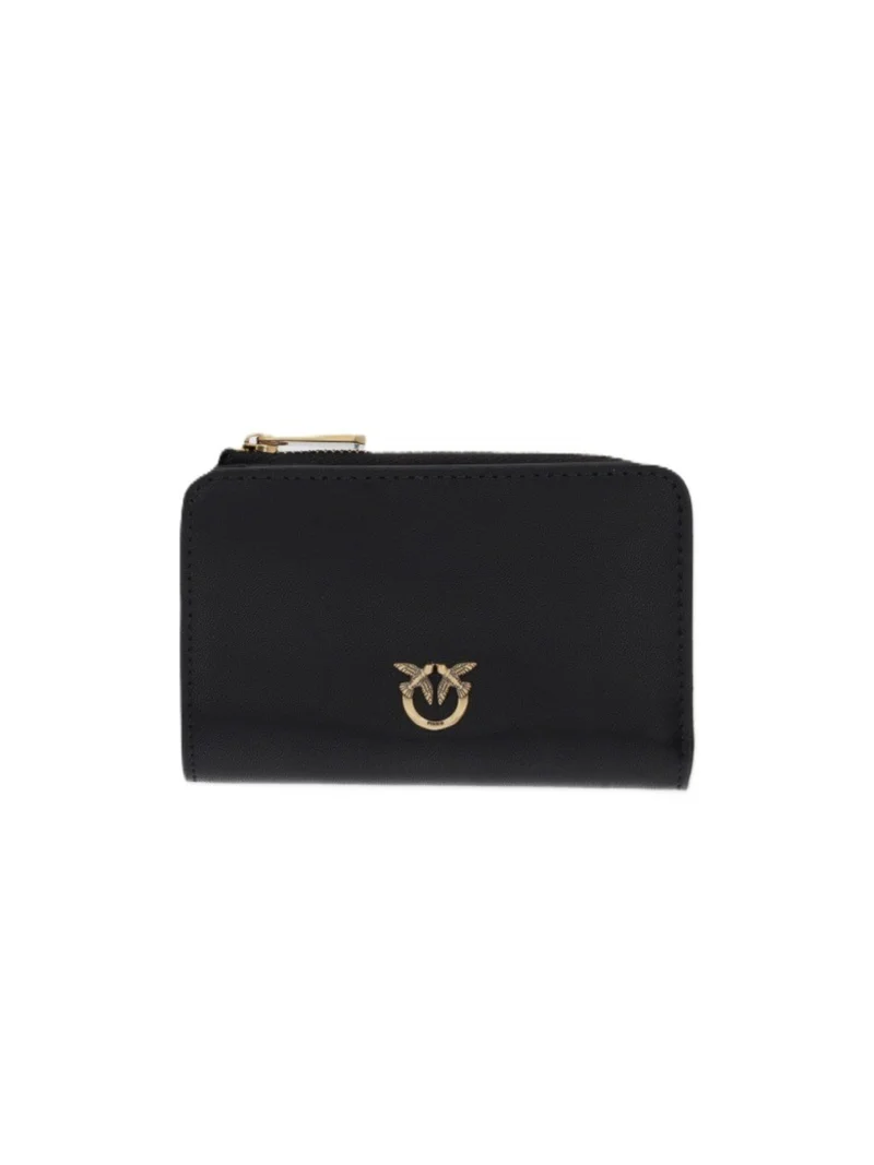 PINKO MINI WALLET VITELLO SETA
