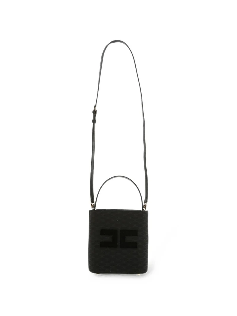 ELISABETTA FRANCHI La Mia Bambina BORSA A SECCHIELLO IN TESSUTO JACQUARD