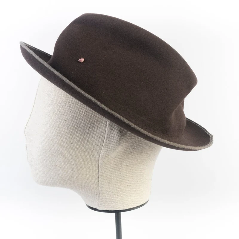 SUPER DUPER HATS - Hobo Sharp Cash - Marrone