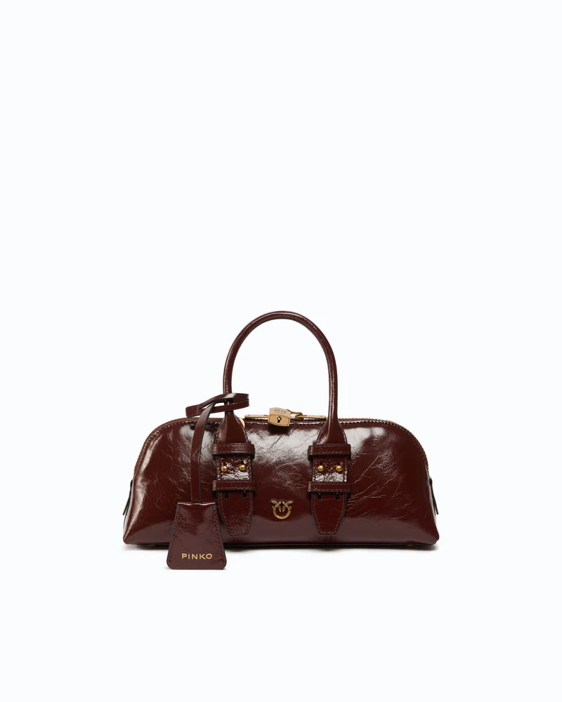 PINKO BOWLING BAG HORIZONTAL NEW SHI