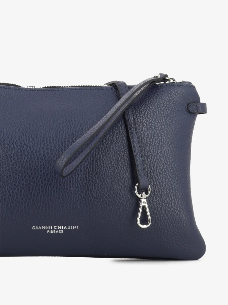 Borsa in pelle Hermy blu