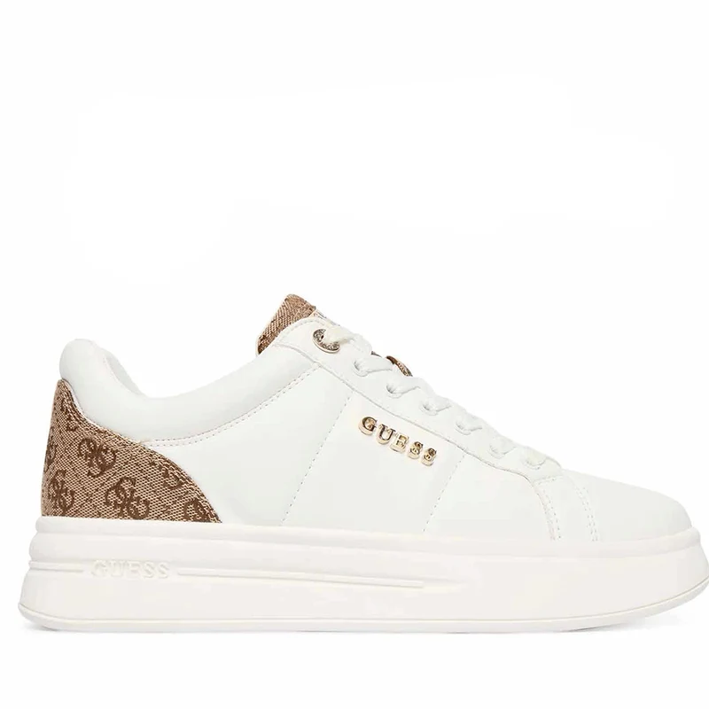 Sneakers Donna GUESS Colore Beige - Brown Linea Welli