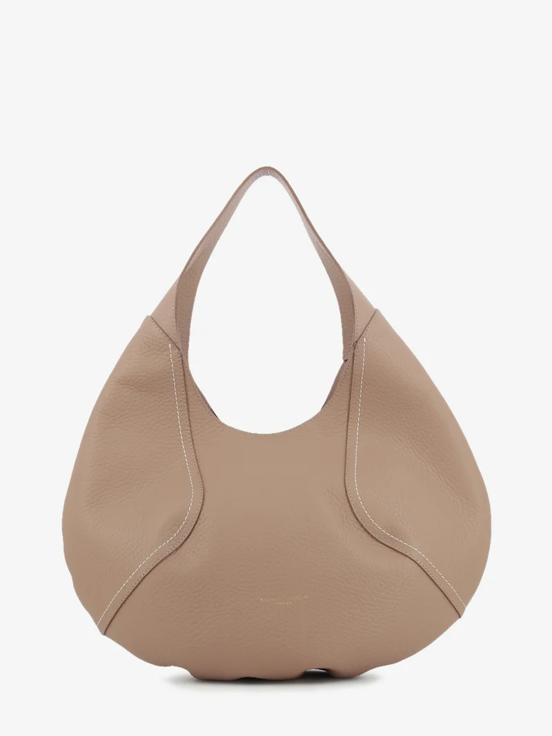 Borsa in pelle martellata Zeudi clay