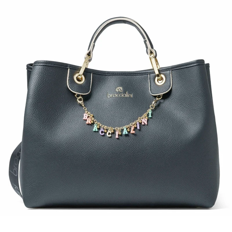 Borsa Donna a Mano BRACCIALINI linea Beth Nera