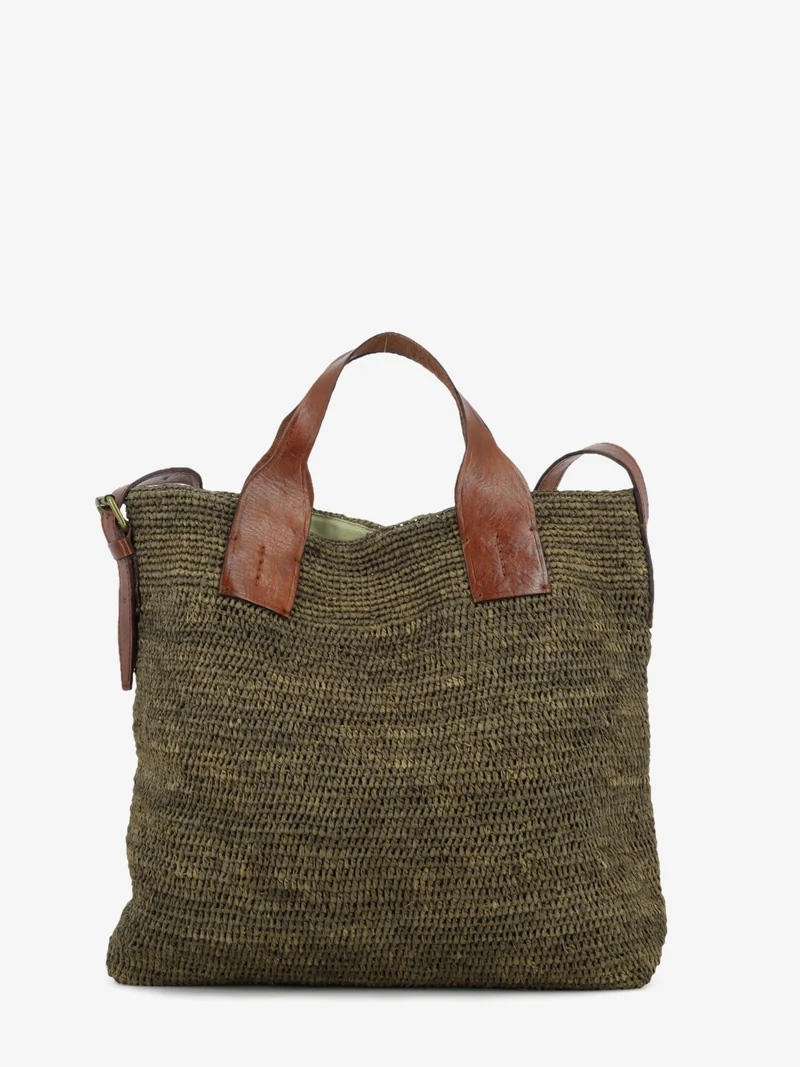 Borsa squadrata Mety dark tea
