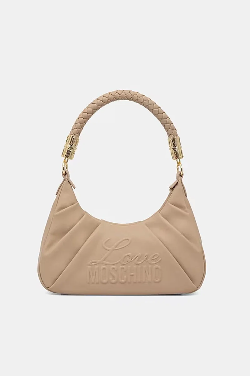 LOVE MOSCHINO BORSA PU TAUPE
