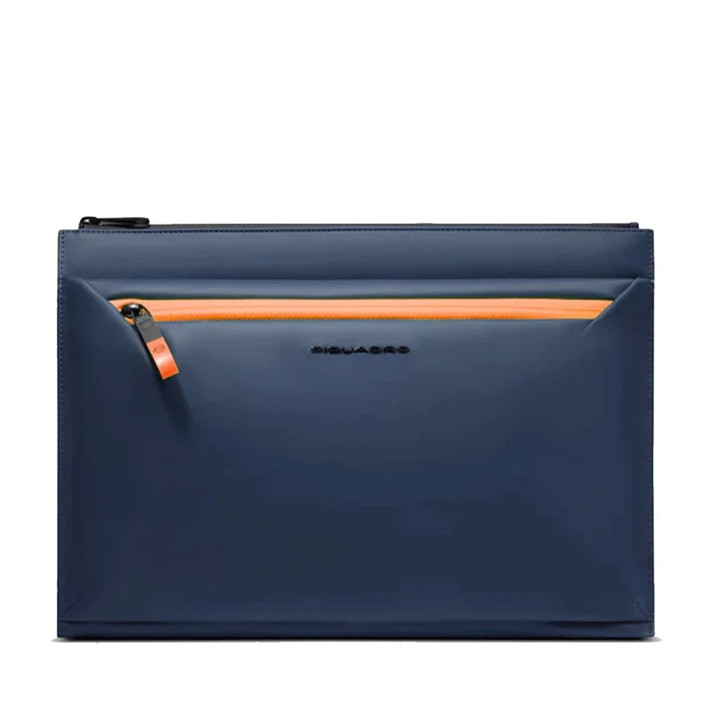 Pochette PIQUADRO in Tessuto Gommato colore Blu Linea Corner 2.0 - AC6369C2OW