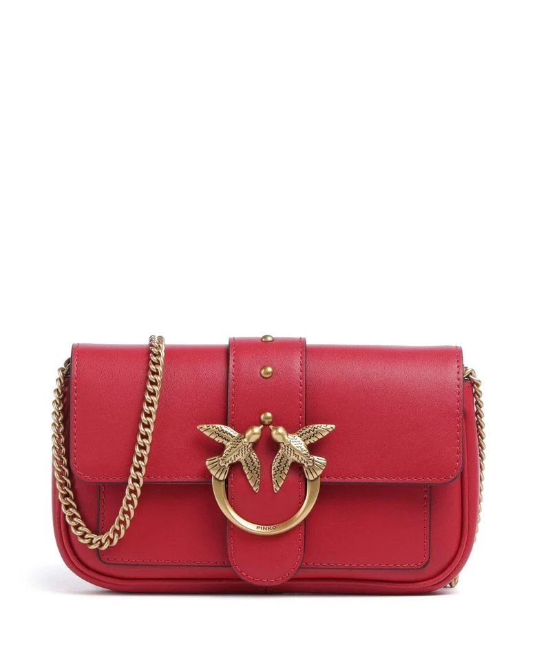 PINKO LOVE ONE POCKET C VITELLO SETA