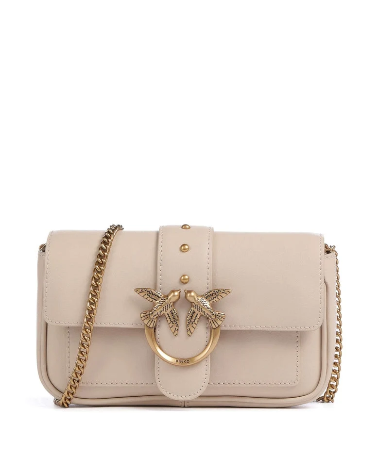 PINKO LOVE ONE POCKET C VITELLO SETA