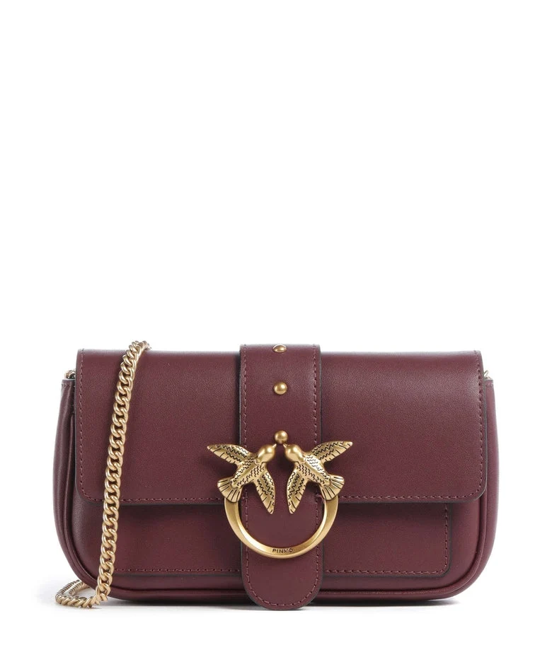 PINKO LOVE ONE POCKET C VITELLO SETA