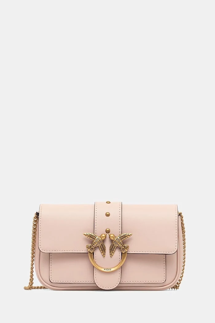 PINKO LOVE ONE POCKET C VITELLO SETA