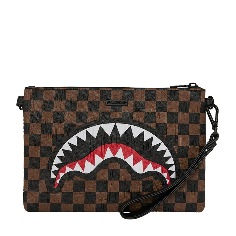 Pochette con Tracolla SPRAYGROUND stampa Check 2 Emboss