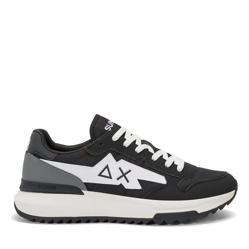Scarpe Uomo Sun68 Sneakers Niki 2.0 Solid Nero - Z45120
