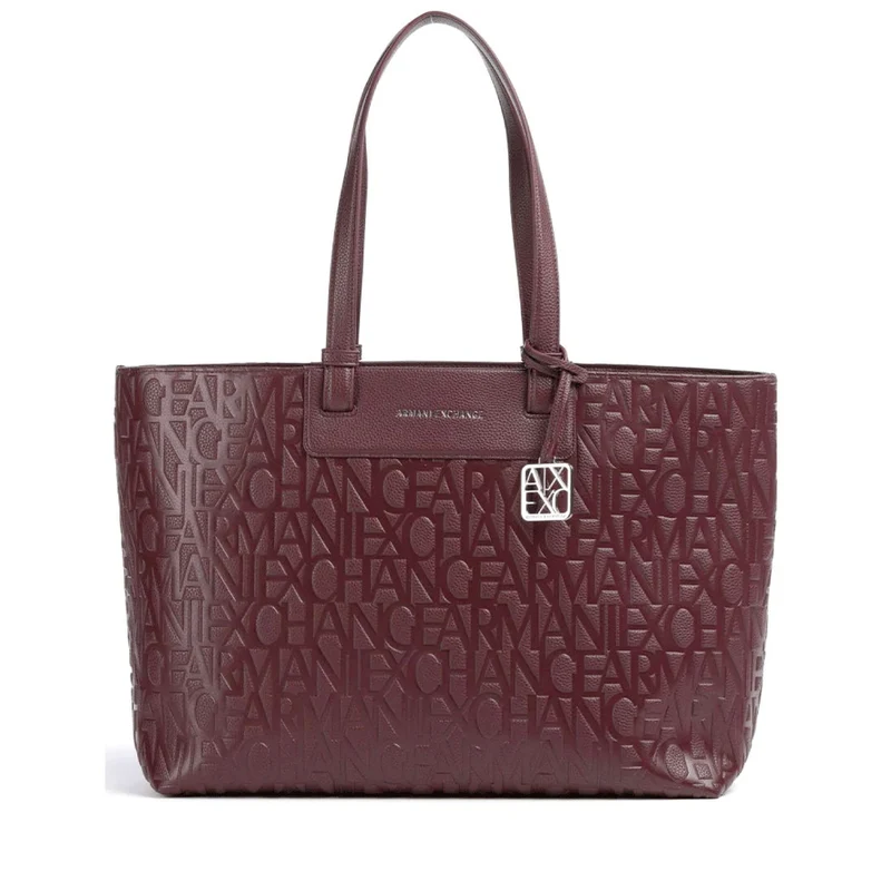 Borsa Donna Shopper a Spalla ARMANI EXCHANGE colore Groove Linea Liz Misura Grande
