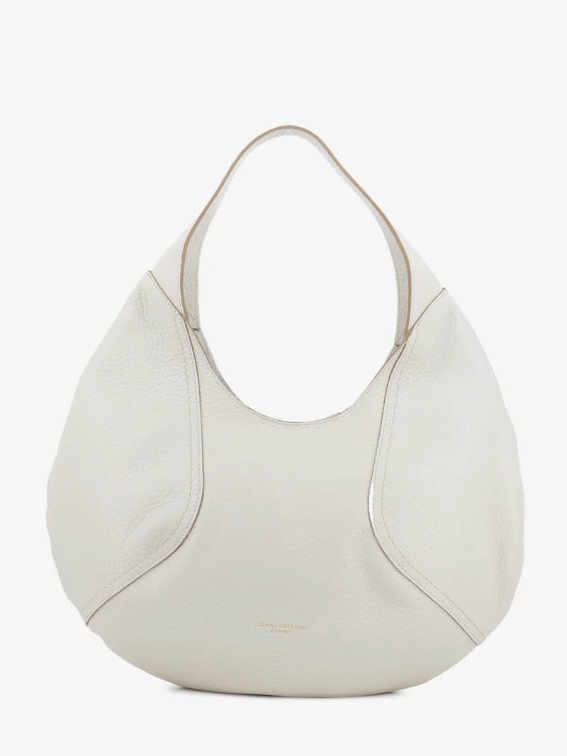 Borsa in pelle martellata Zeudi sabbia