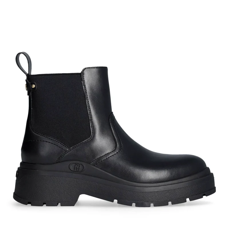 Stivaletti Platform Donna LIU JO Andrea 01 in Pelle Nera