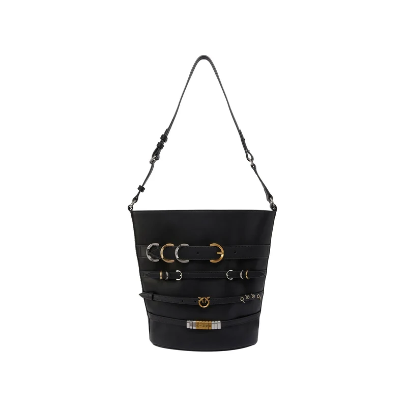Borsa Donna Belts Bucket a spalla