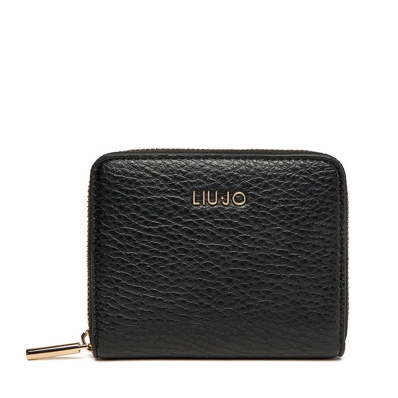 Portafoglio Donna Piccolo Zip Around LIU JO Better Nero