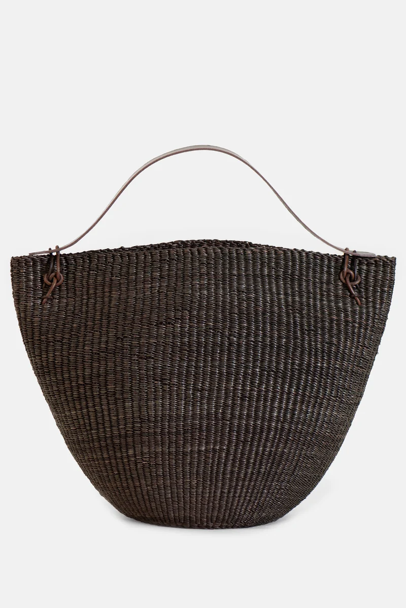 BORSA IN RAFIA LARGE BELL