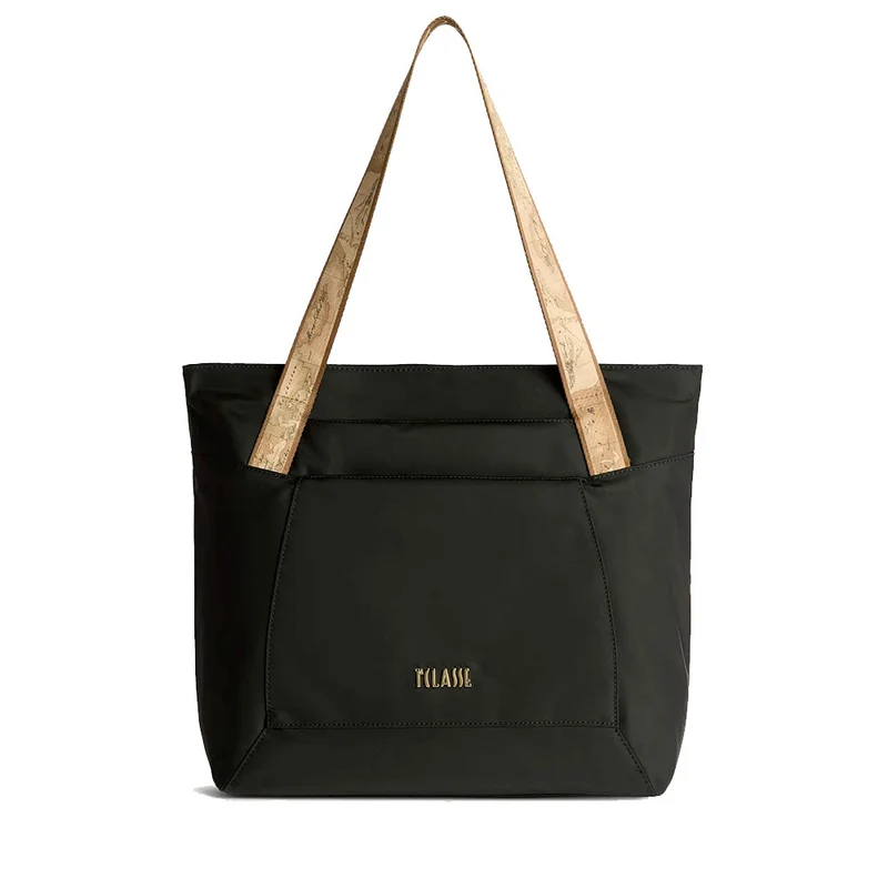 Shopping Bag Donna 1A Classe Alviero Martini linea Stormy Nylon Nero LD19