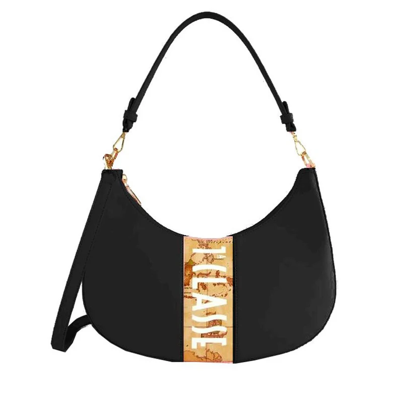 Borsa Donna Sottospalla 1A Classe Alviero Martini linea Geo Atlantis Nero LA35