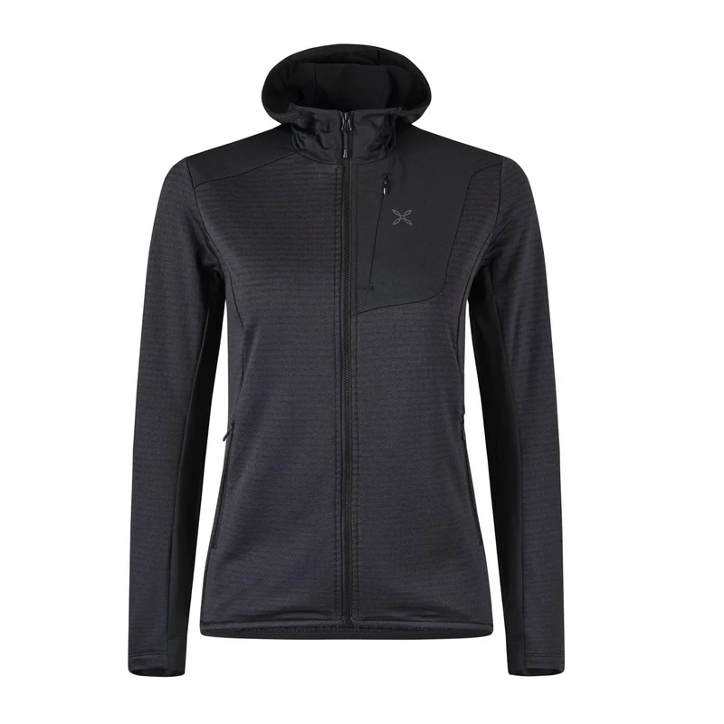 Thermalgrid Pro Hoody Maglia Secondo Strato Donna Nero