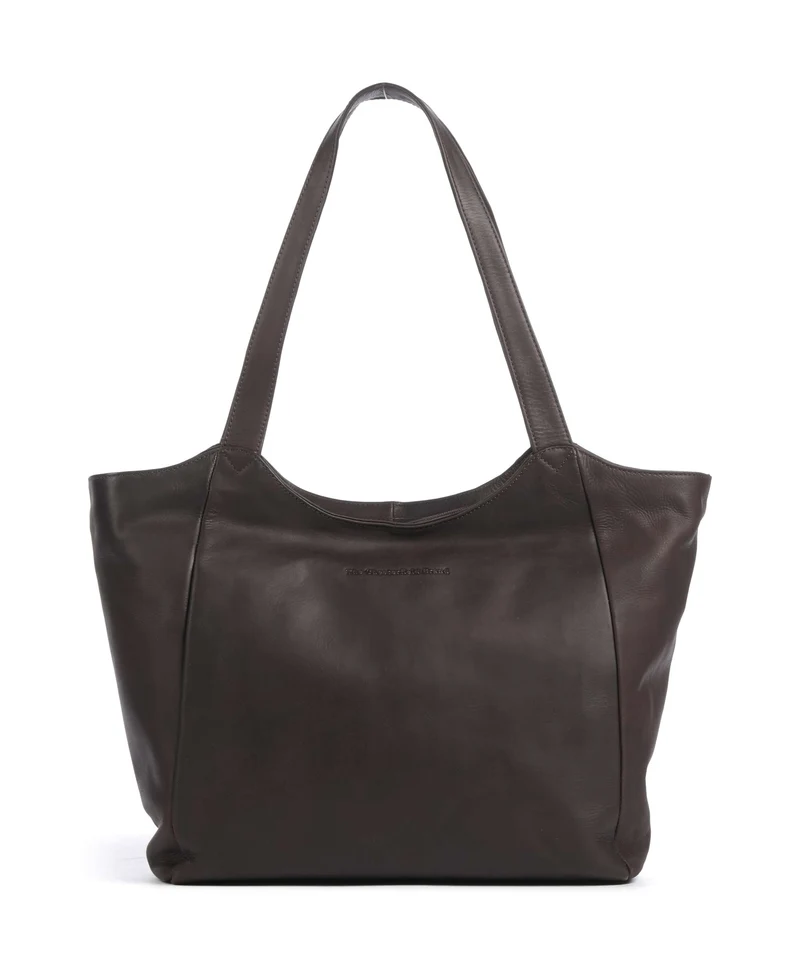 The Chesterfield Brand Wax Pull Up Cow Mireya Borsa shopper brown