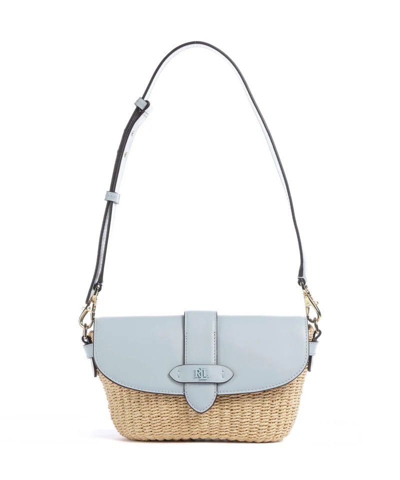 Lauren Ralph Lauren Lynden Small Borsa a spalla natural/alpine blue