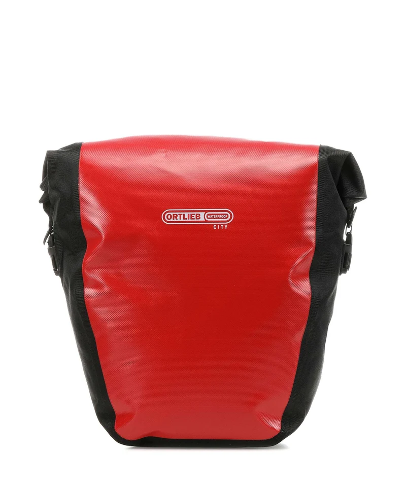 Ortlieb Back-Roller City QL1 Set Borsa per portapacchi red/black