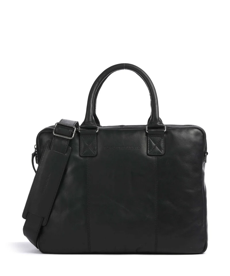 The Chesterfield Brand Wax Pull Up Cow Fabian Cartella black