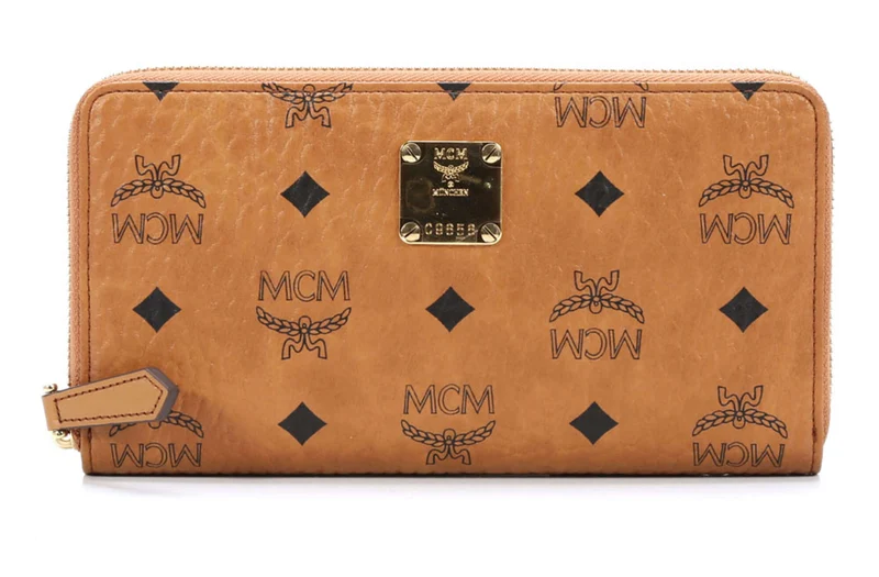 MCM Portafoglio cognac