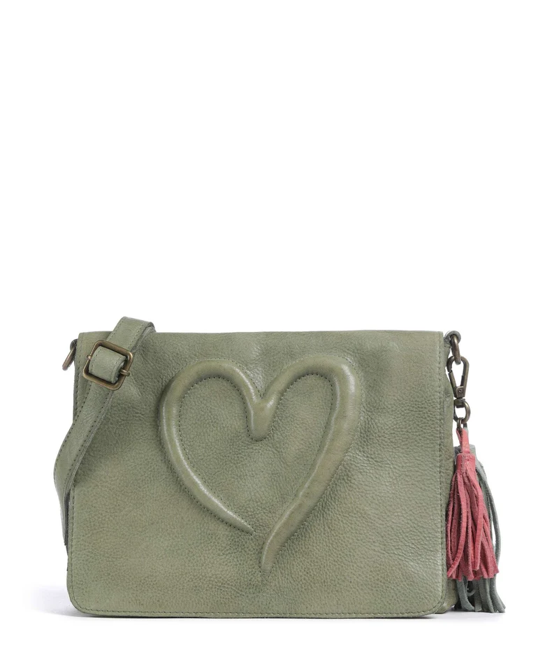 Taschendieb Wien Herzweg 3 Borsa a tracolla green leaf