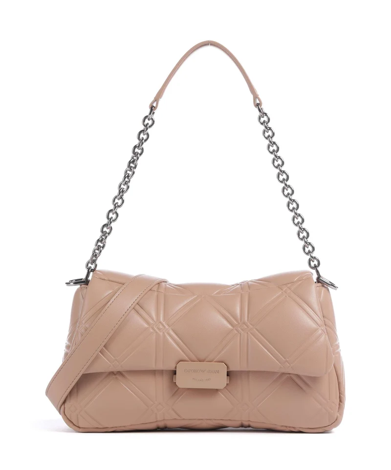 Emporio Armani Cassandra Borsa a spalla nocciola