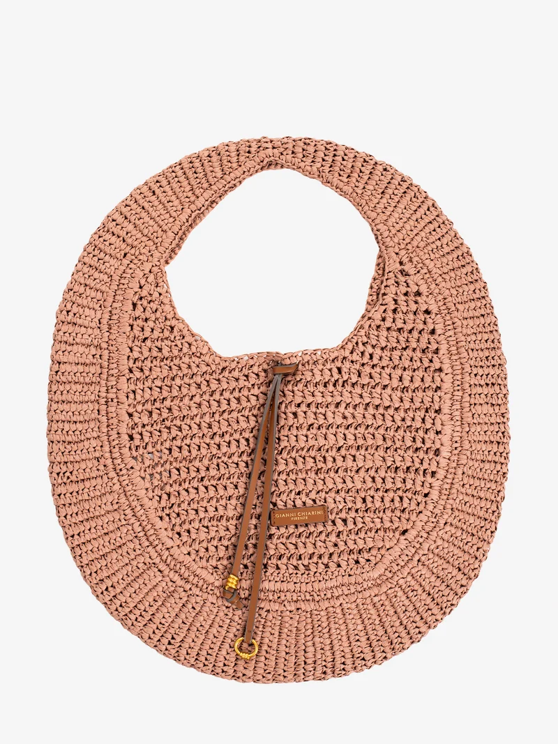 Borsa crochet Nefeli blush
