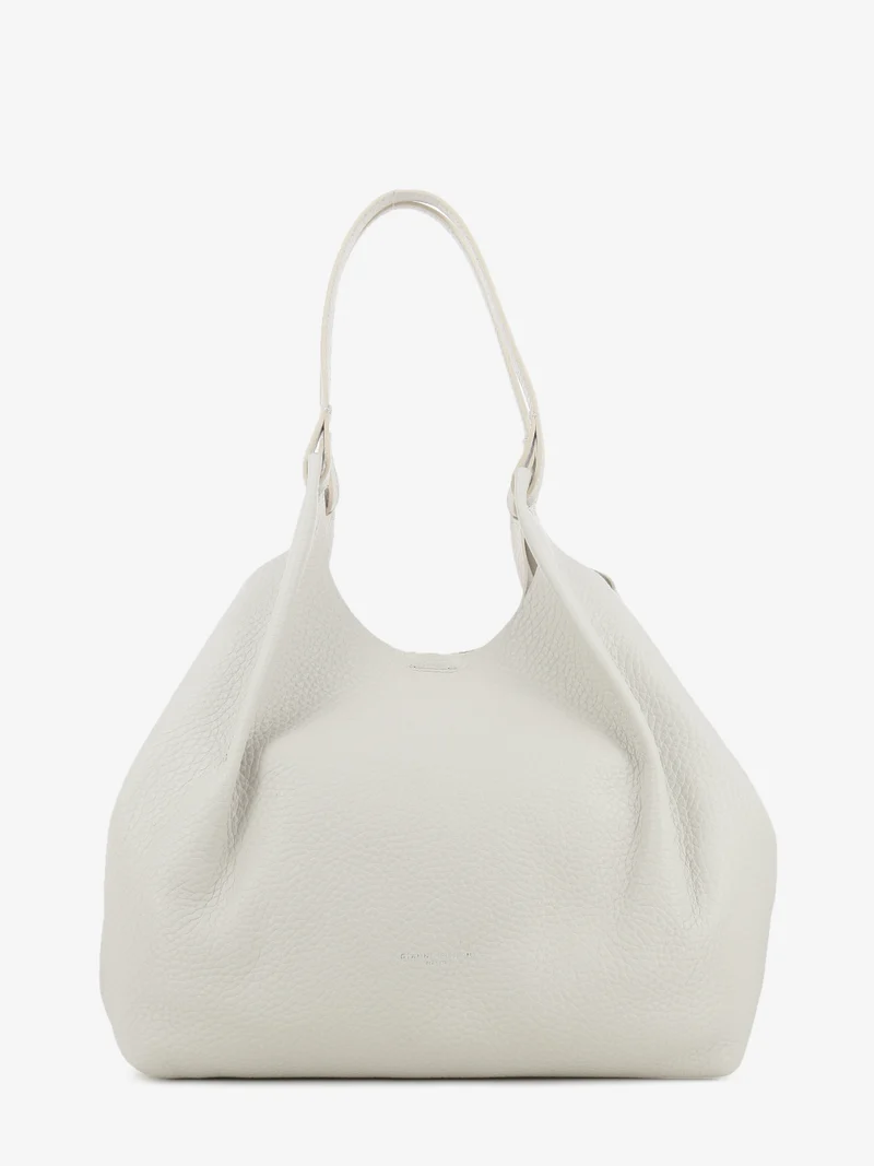Borsa Dua in pelle sabbia