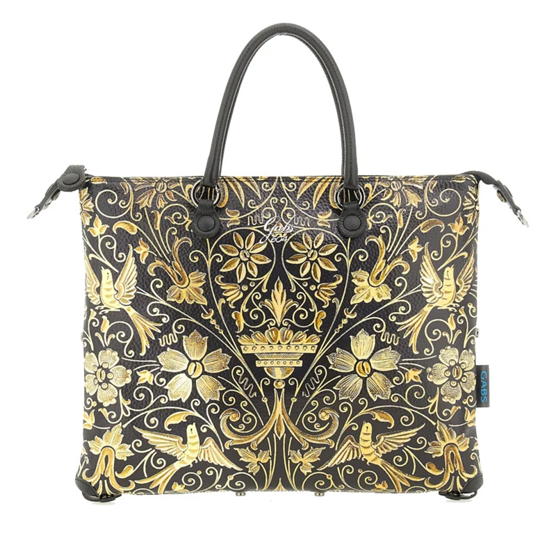 Borsa Donna a Mano con Tracolla GABS G3 PLUS Medium in Pelle stampa Versailles