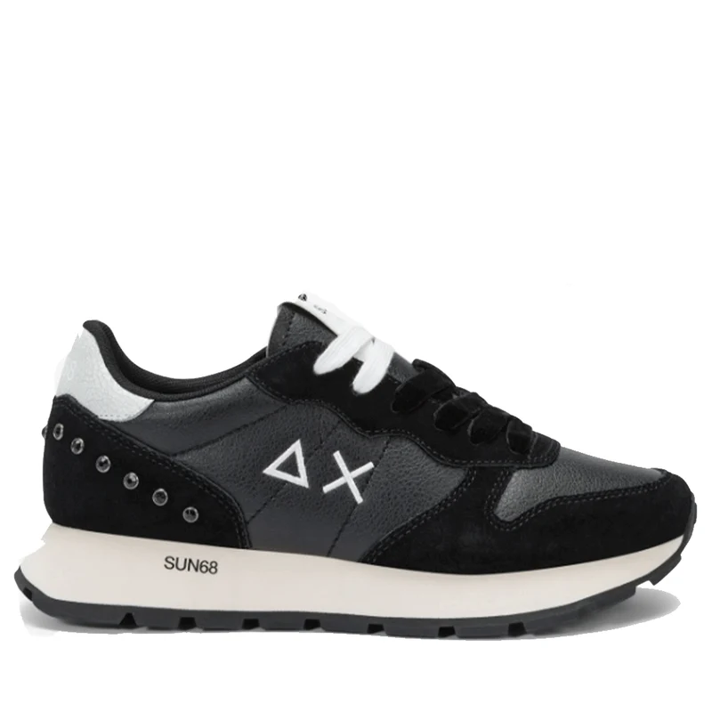 Scarpe Donna Sun68 Sneakers Ally Studs Colore Nero - Z45206