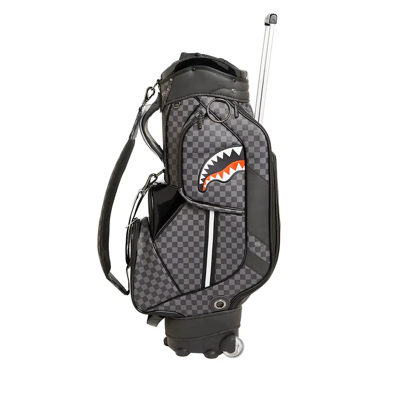 Golf Bag SPRAYGROUND stampa Sharks in Paris Black