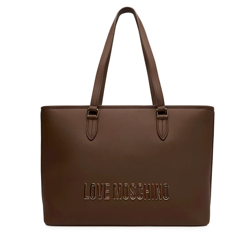 Borsa Donna Shopping LOVE MOSCHINO linea Bold Bag Testa di Moro
