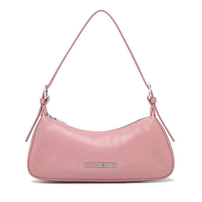 Borsa Donna a Spalla LOVE MOSCHINO in Ecopelle Soft Rosa Antico