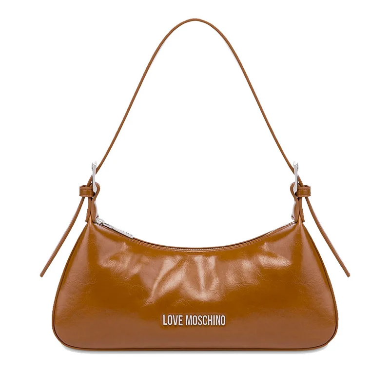 Borsa Donna a Spalla LOVE MOSCHINO in Ecopelle Soft color Cuoio
