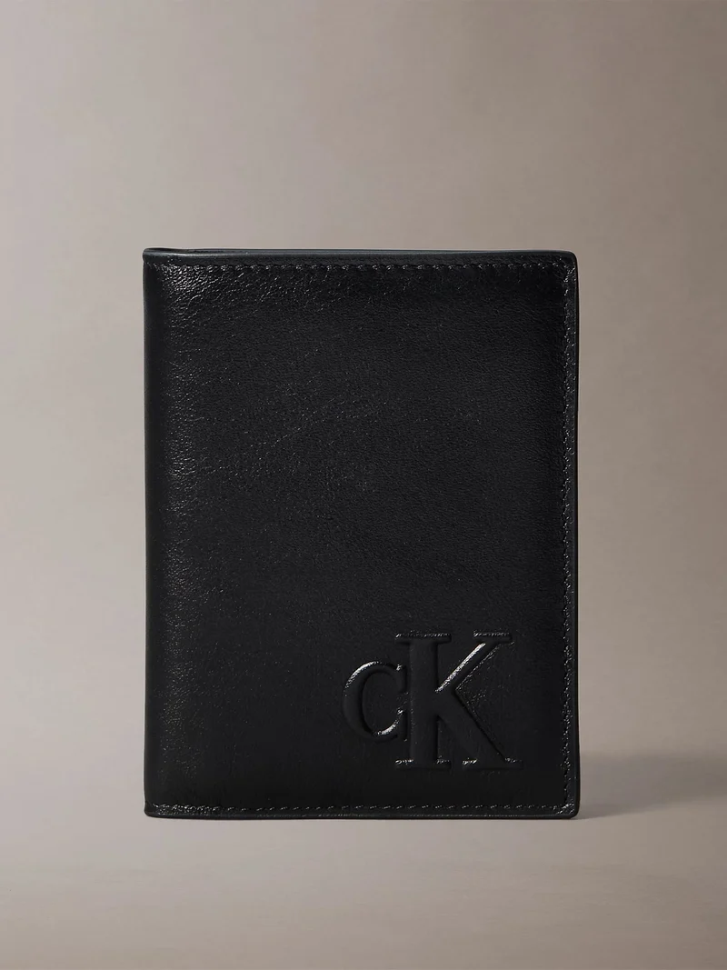 CALVIN KLEIN BOLD CK NS BILL FOLD W/ COIN
