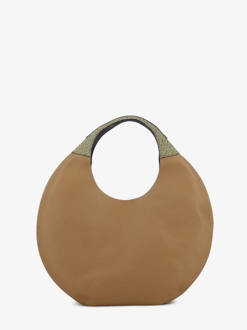 Borsa hobo large marrone