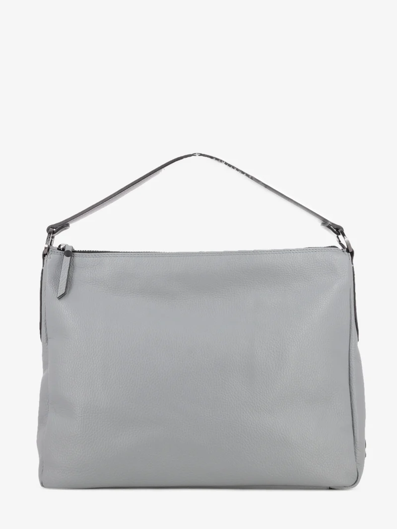 Borsa a spalla Calipso L in pelle martellata rugiada