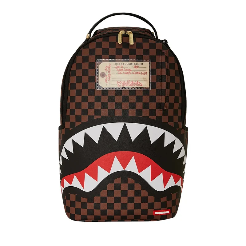 Zaino Unisex SPRAYGROUND stampa Sharks in Paris Lost and Found